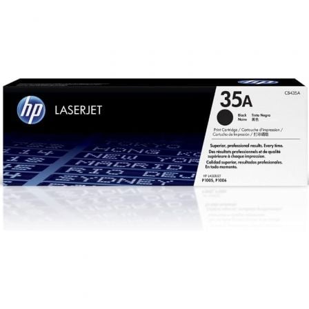 Tóner Original HP nº35A/ Negro - Frikibase