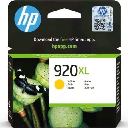 Cartucho de Tinta Original HP nº920 XL Alta Capacidad/ Amarillo - Frikibase