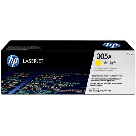Tóner Original HP nº305A/ Amarillo - Frikibase