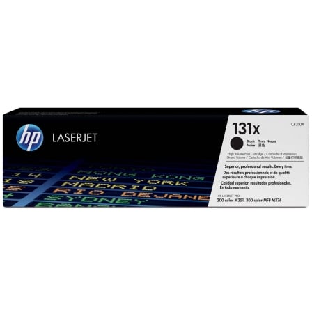 Tóner Original HP nº131X XL Alta Capacidad/ Negro - Frikibase