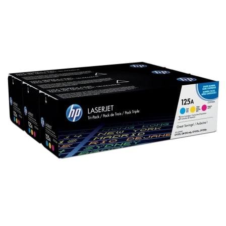 Tóner Original HP nº125A Multipack/ Cian/ Magenta/ Amarillo - Frikibase