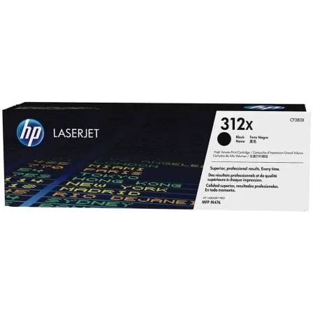 Tóner Original HP nº312X XL Alta Capacidad/ Negro - Frikibase