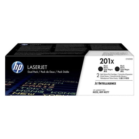 Tóner Original HP nº201X XL Alta Capacidad Multipack/ 2x Negro - Frikibase