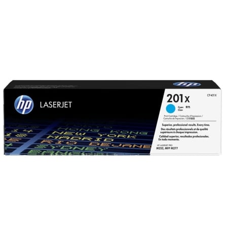 Toner Original HP nº201X XL Alta Capacidad/ Cian - Frikibase