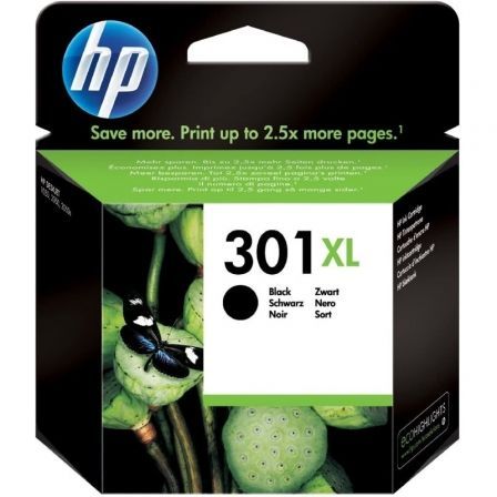 Cartucho de Tinta Original HP nº301 XL Alta Capacidad/ Negro - Frikibase