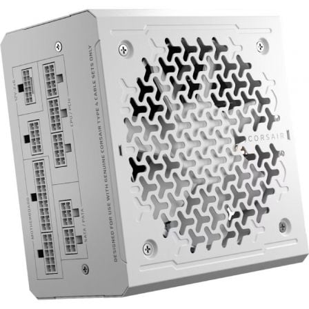 Fuente de Alimentación Corsair RM1000/ 1000W/ Ventilador 12cm/ Cybenetics Gold/ ATX 3.1/ PCIe 5.1/ Blanca - Frikibase