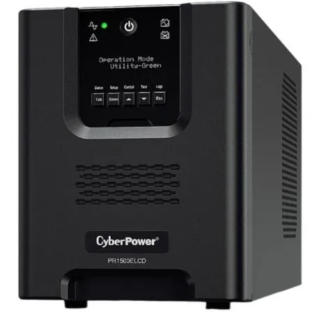 SAI Línea Interactiva Cyberpower PR1500ELCD/ 1500VA-1350W/ 8 Salidas/ Formato Torre - Frikibase