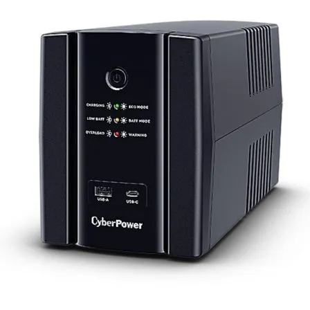 SAI Línea Interactiva Cyberpower UT1500EG/ 1500VA-900W/ 4 Salidas/ Formato Torre - Frikibase