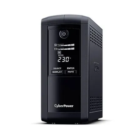 SAI Línea Interactiva Cyberpower VP700ELCD/ 700VA-390W/ 4 Salidas/ Formato Torre - Frikibase
