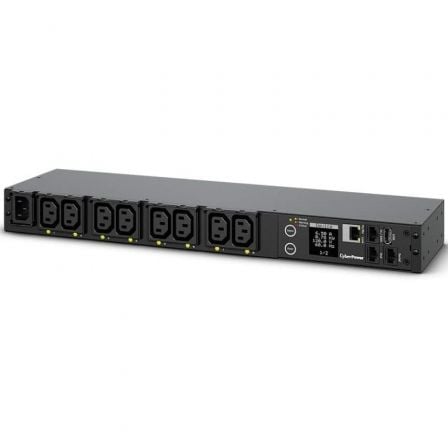 Unidad de Distribución para Alimentación Cyberpower PDU41004/ 16A/ 8x IEC C13/ Formato RACK 1U - Frikibase