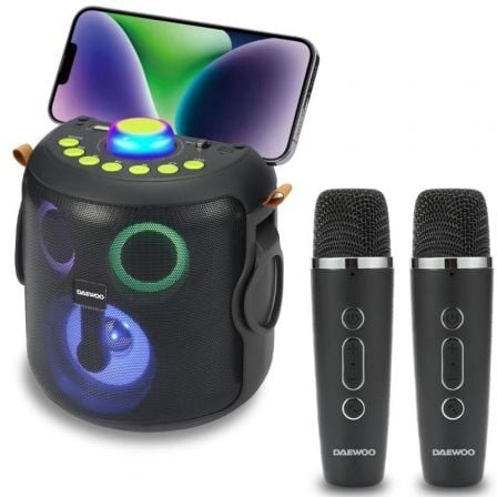 Altavoz con Bluetooth Daewoo Karaoke DW3008/ 15W/ 1.0 - Frikibase