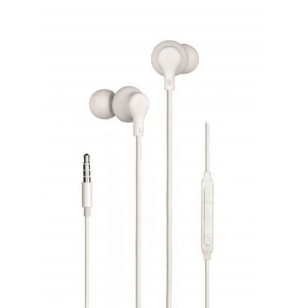 Auriculares Intrauditivos Daewoo DW2014/ con Micrófono/ Jack 3.5/ Blancos - Frikibase