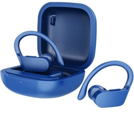 Auriculares Deportivos Bluetooth Daewoo DW2024 con estuche de carga/ Autonomía 5h/ Azules - Frikibase