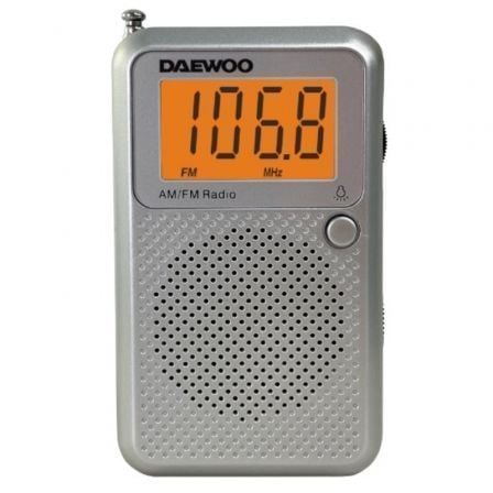 Radio Portátil Daewoo DW1115/ Gris - Frikibase