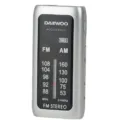 Radio Portátil Daewoo DW1129/ Plata - Frikibase