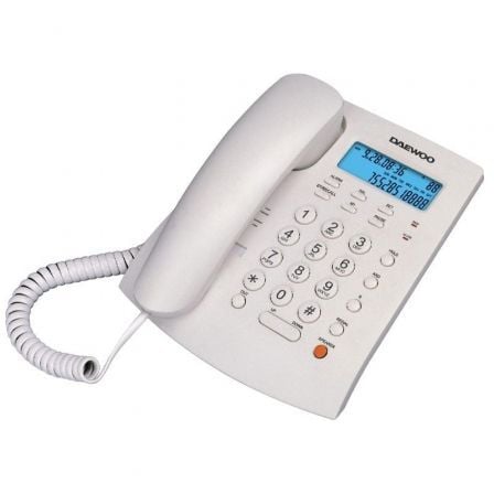 Teléfono Daewoo DW6310/ Blanco - Frikibase