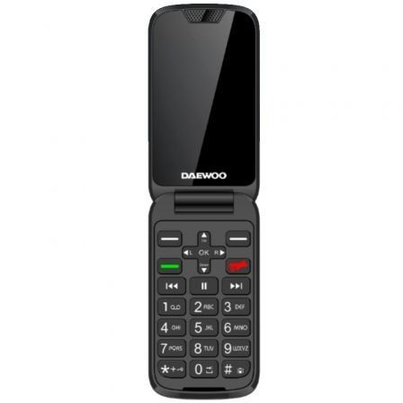 Teléfono Móvil Daewoo DW8005 para Personas Mayores/ 4G/ Negro - Frikibase