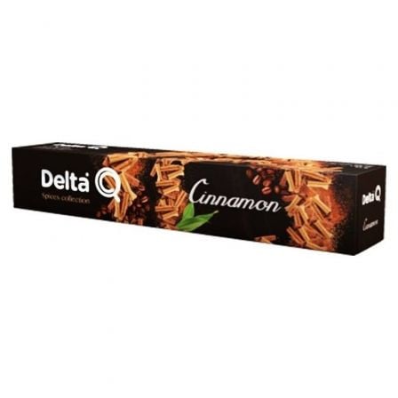 Cápsula Delta Cinnamon para cafeteras Delta/ Caja de 10 - Frikibase