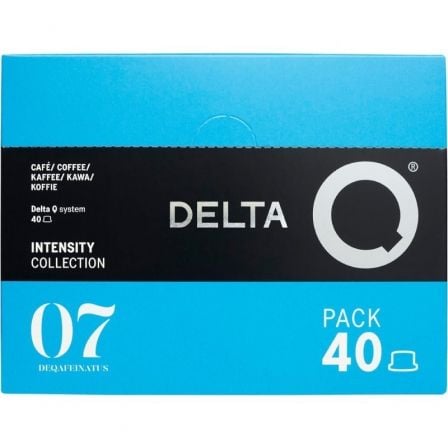 Cápsula Delta DeQafeinatus para cafeteras Delta/ Caja 40 - Frikibase