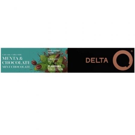 Cápsula Delta Menta y Chocolate para cafeteras Delta/ Caja de 10 - Frikibase