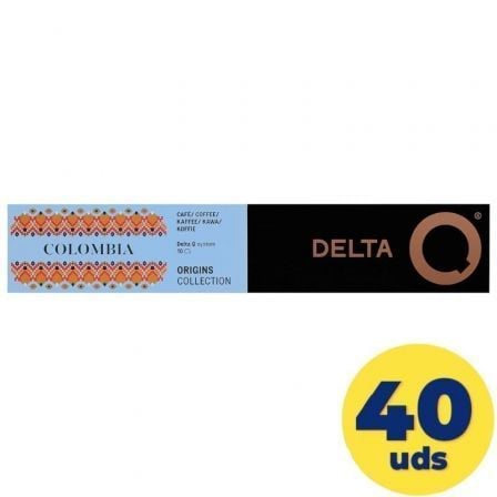Cápsula Delta Q Colombia para cafeteras Delta/ Caja de 40 - Frikibase