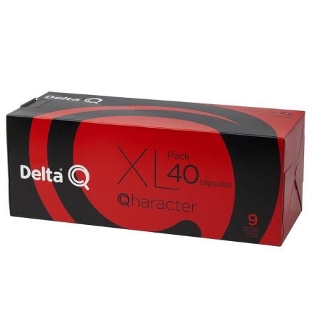 Cápsula Delta Qharacter para cafeteras Delta/ Caja de 40 - Frikibase