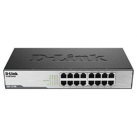 Switch D-Link DES-1016D 16 Puertos/ RJ-45 10/100 - Frikibase