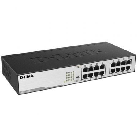 Switch D-Link DGS-1016D 16 Puertos/ RJ-45 Gigabit 10/100/1000 - Frikibase