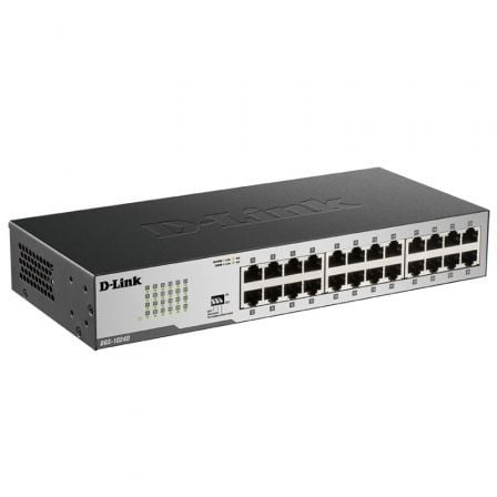 Switch D-Link DGS-1024D 24 Puertos/ RJ-45 Gigabit 10/100/1000 - Frikibase