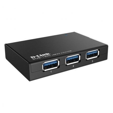 Hub USB 3.0 con Alimentación Externa D-Link DUB-1340/ 4xUSB - Frikibase