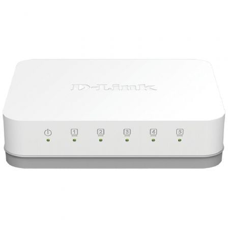 Switch D-Link GO-SW-5G 5 Puertos/ RJ-45 10/100/1000 - Frikibase