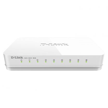 Switch D-Link GO-SW-8G 8 Puertos/ RJ-45 10/100/1000 - Frikibase