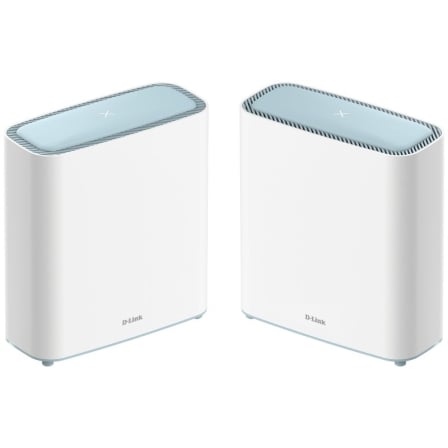 Sistema Mesh D-Link M32-2 EAGLE PRO AI AX3200 3000Mbps/ WiFi 6/ 2.4GHz 5GHz/ Pack de 2 - Frikibase