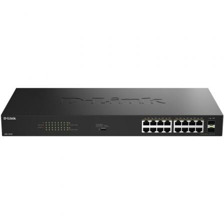 Switch D-Link DGS-1018P/E 18 Puertos/ RJ-45 Gigabit 10/100/1000 PoE/ SFP - Frikibase