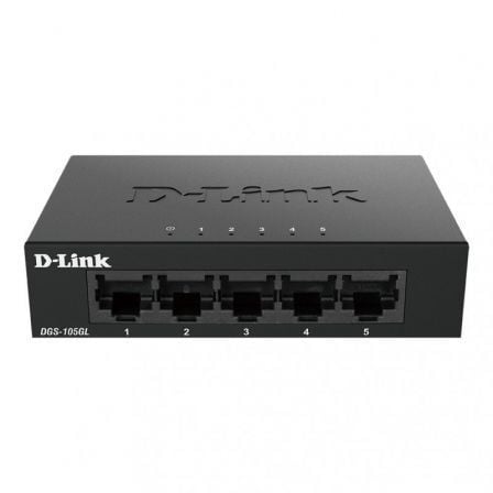 Switch D-Link DGS-105GL 5 Puertos/ RJ-45 10/100/1000 - Frikibase
