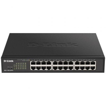 Switch Gestionable D-Link DGS-1100-24PV2 24 Puertos/ RJ-45 Gigabit 10/100/1000 PoE - Frikibase