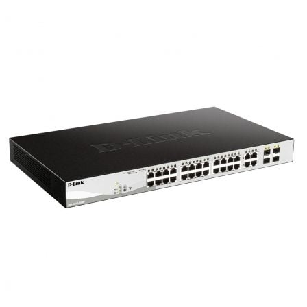 Switch D-Link Smart Plus DGS-1210-28MP 28 Puertos/ RJ-45 10/100/1000 PoE/ SFP - Frikibase