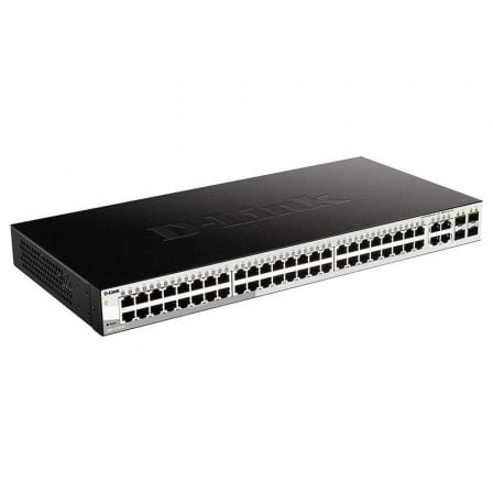 Switch D-Link DGS-1210-52 Smart+ 52 Puertos/ RJ-45 10/100/1000/ SFP - Frikibase