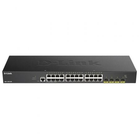 Switch Gestionado D-Link DGS-1250-28X 28 Puertos/ RJ-45 Gigabit 10/100/1000/ SFP - Frikibase