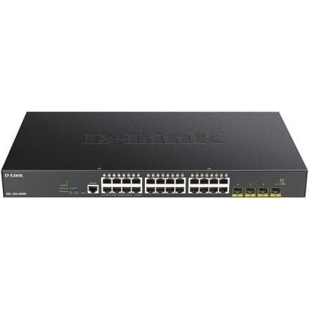 Switch Gestionado D-Link Smart DGS-1250-28XMP 28 Puertos/ RJ-45 10/100/1000 PoE/ SFP - Frikibase