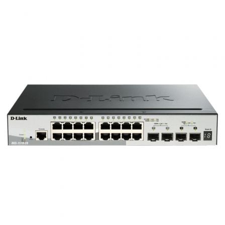 Switch D-Link DGS-1510-20 20 Puertos/ Gigabit 10/100/1000/ SFP - Frikibase