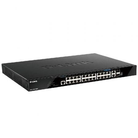 Switch Gestionable D-Link DGS-1520-28MP 28 Puertos/ RJ-45 10/100/1000/ SFP/ PoE - Frikibase