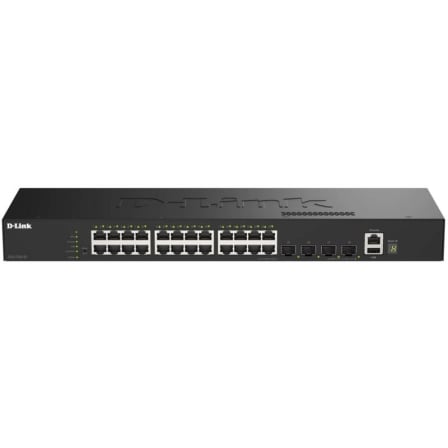 Switch Gestionable D-Link DGS-1530-28/E 24 Puertos/ RJ-45 10/100/1000/ SFP - Frikibase