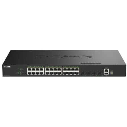 Switch Gestionable D-Link DGS-1530-28P/E 24 Puertos/ RJ-45 10/100/1000/ PoE/ SFP - Frikibase