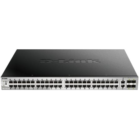 Switch Gestionable D-Link DGS-3130-54PS/E 50 Puertos/ RJ-45 10/100/1000/ SFP/ PoE - Frikibase