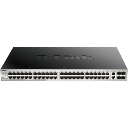 Switch Gestionable D-Link DGS-3130-54TS/E 50 Puertos/ RJ-45 10Gbps/ SFP/ PoE - Frikibase