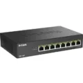 Switch D-Link DMS-108P/E 8 Puertos/ RJ-45 Gigabit 10/100/1000 PoE – imagen 2