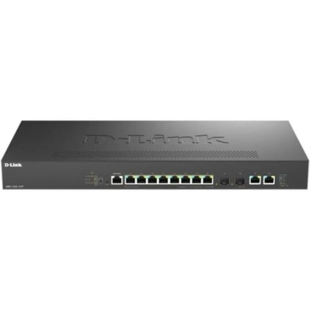 Switch Gestionable D-Link DMS-1250-12TP 10 Puertos/ RJ-45 100/1000/2.5G/ PoE/ SFP - Frikibase