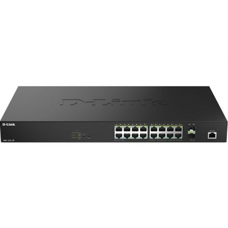 Switch D-Link DMS-1250-18P/E 18 Puertos/ RJ-45 Gigabit 10/100/1000 PoE/ SFP - Frikibase