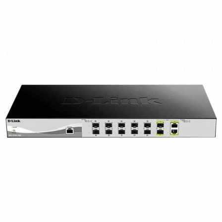 Switch Gestionable D-Link DXS-1210-12SC 10 Puertos SFP+/ 10G Ethernet 10/100/1000/ SFP - Frikibase